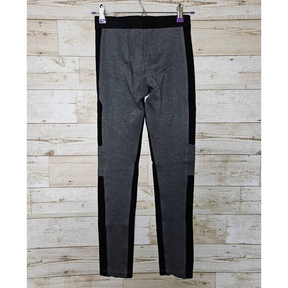 BCBGMaxAzria Jeremiah Leggings Colorblock Gym Athleisure Designer Size 0 XXS NEW - Picture 5 of 10